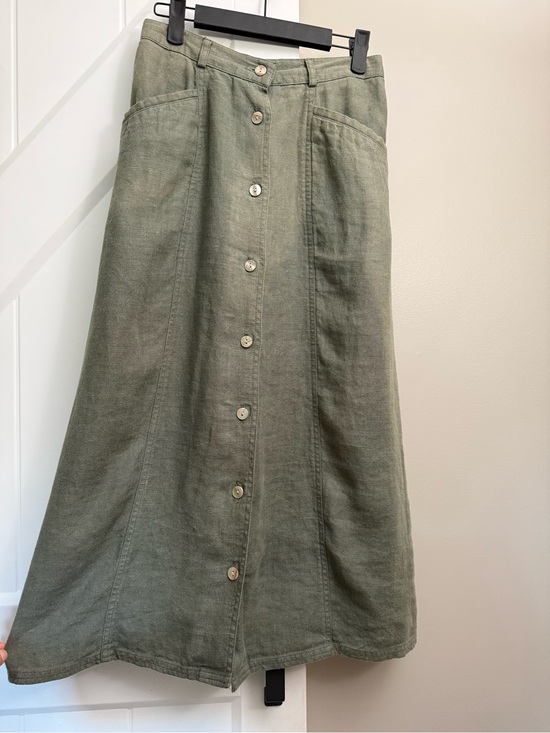 L.L. Bean Dresses & Skirts - Vintage LL Bean Linen Skirt